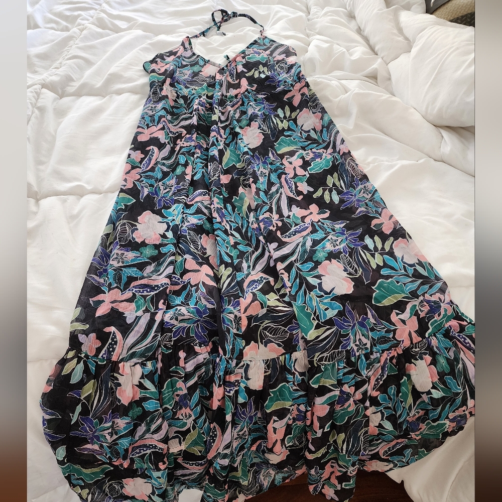 NWOT Chiffon Cover Up Dress